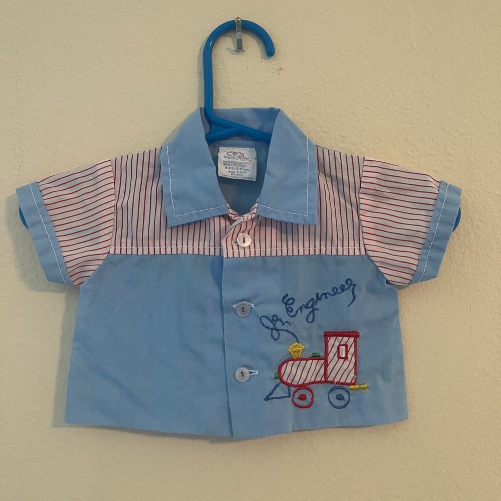 Vintage Jr. Engineer Button Down by Cradle Togs